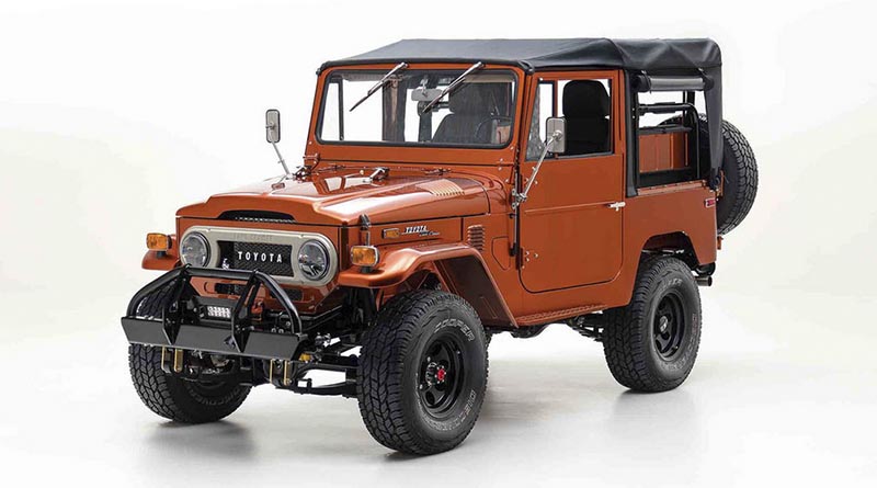 The FJ Toyota s Off Road Badge The Engine Block